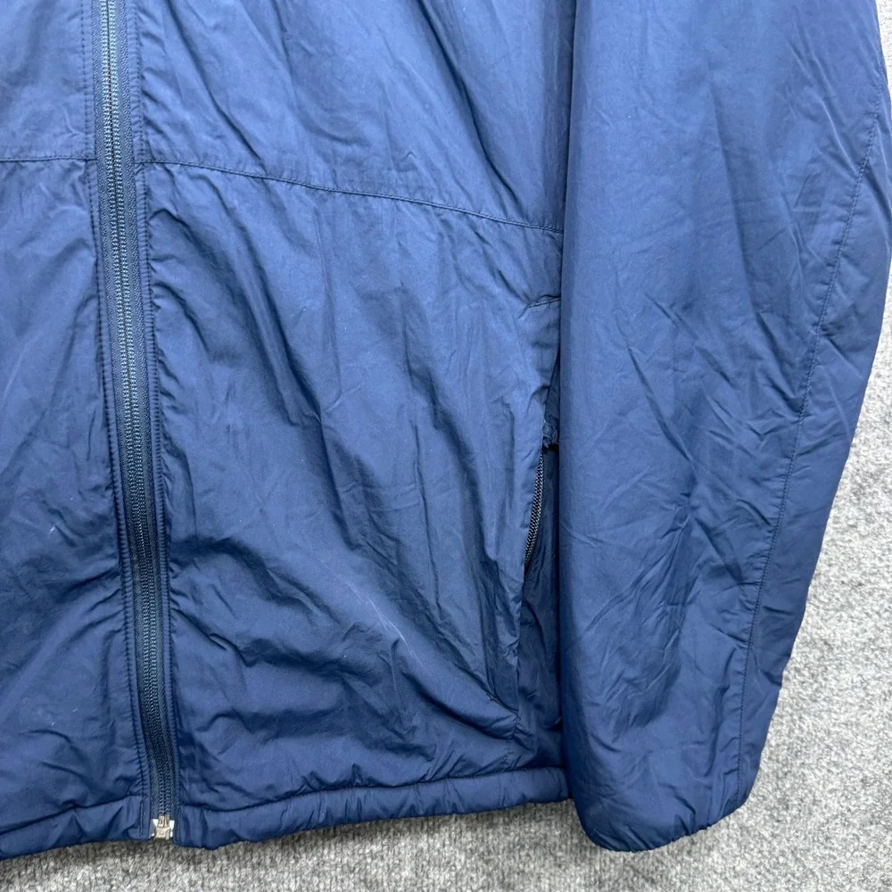 Columbia WM8371 Jacket Mens Medium Navy Blue Sherpa Lined Insulated Outdoor